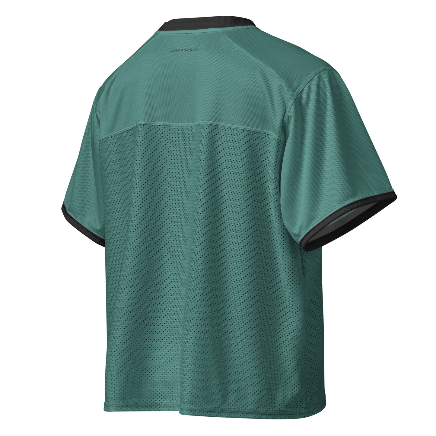 S P C L . Boxy football jersey GREEN/BLACK