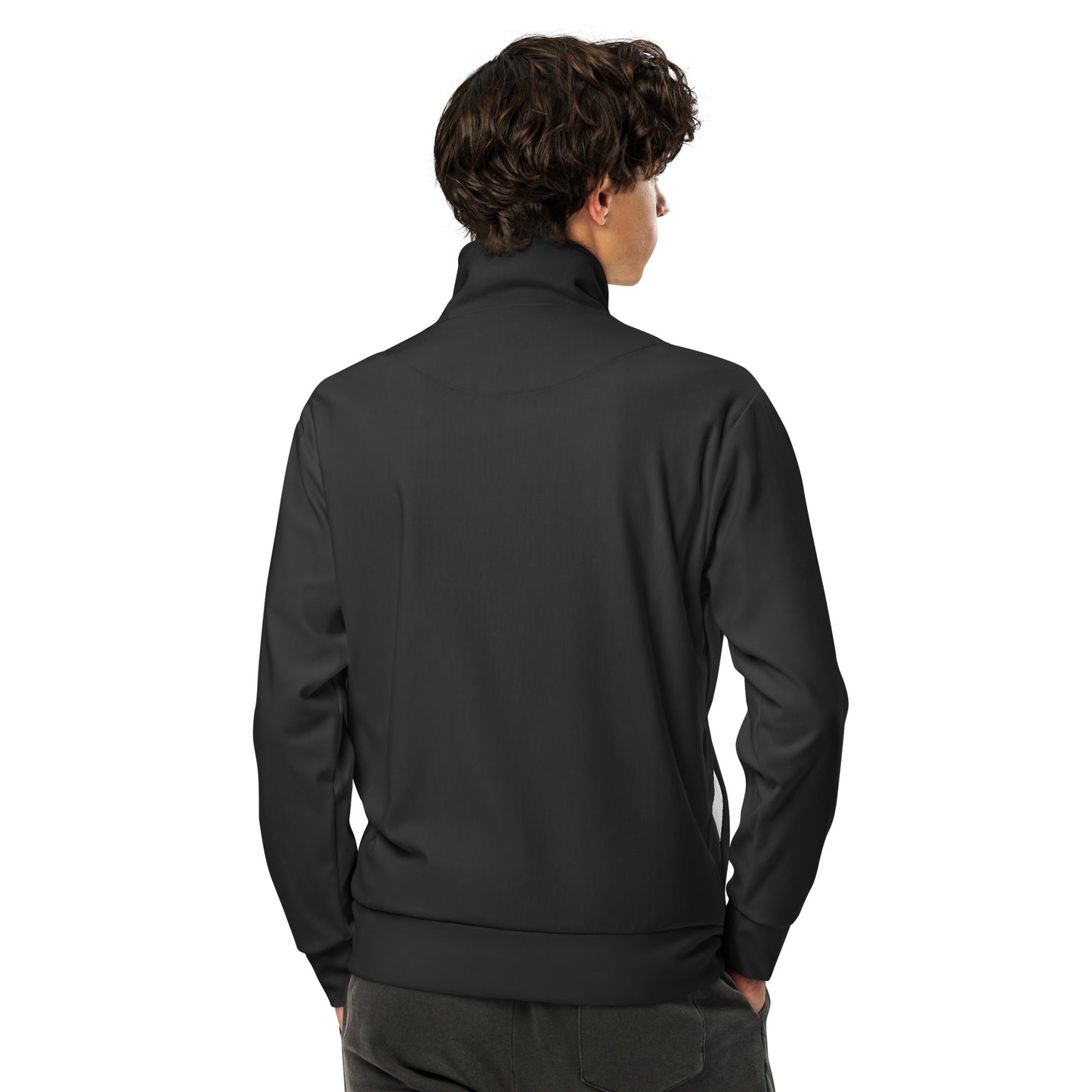 S P C L . Unisex track jacket BLACK