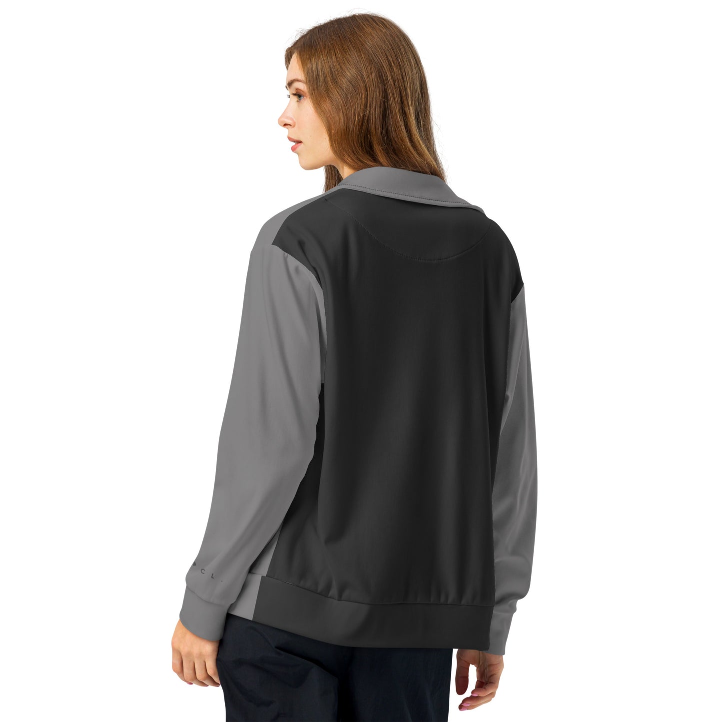 S P C L . Unisex track jacket GREY/BLACK NEW