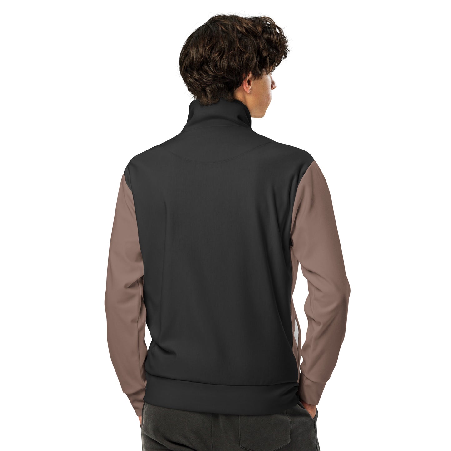 S P C L . Unisex track jacket BROWN/BLACK NEW