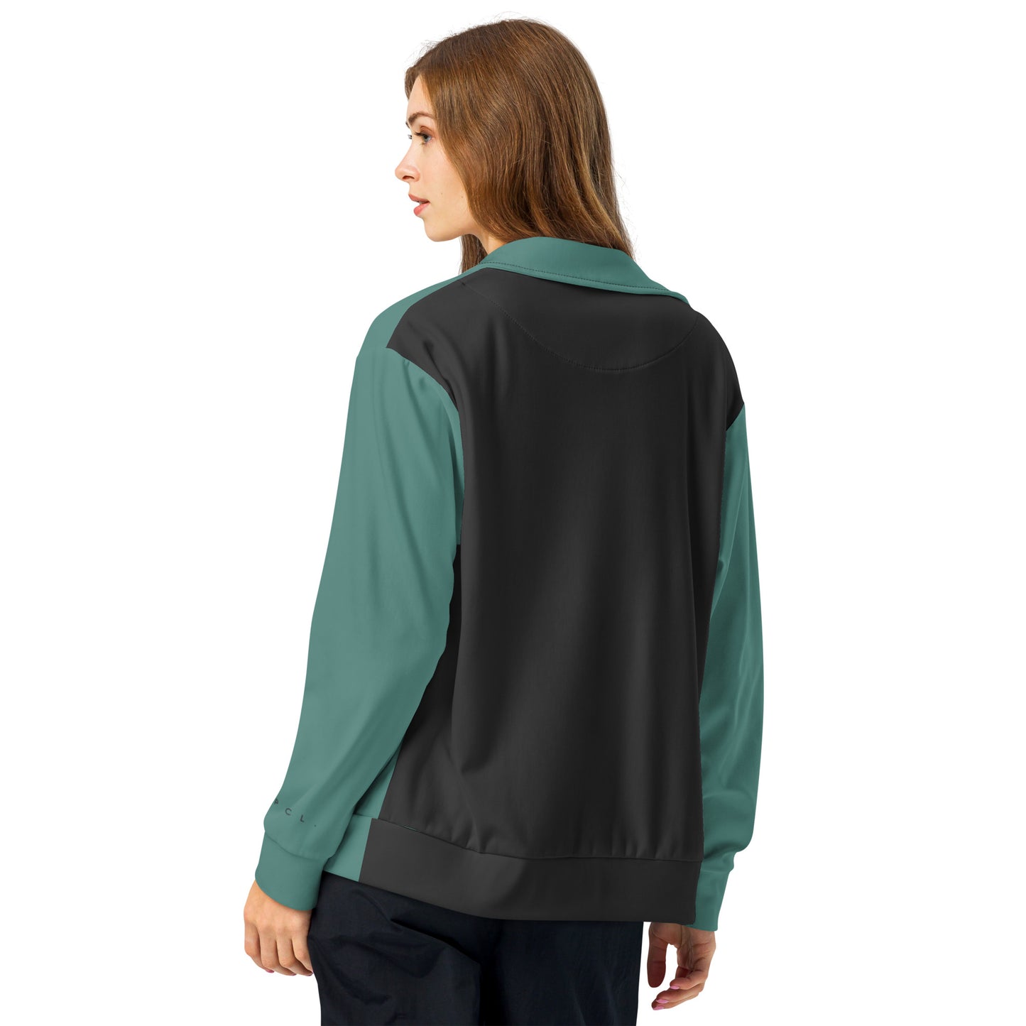 S P C L . Unisex track jacket GREEN/BLACK NEW