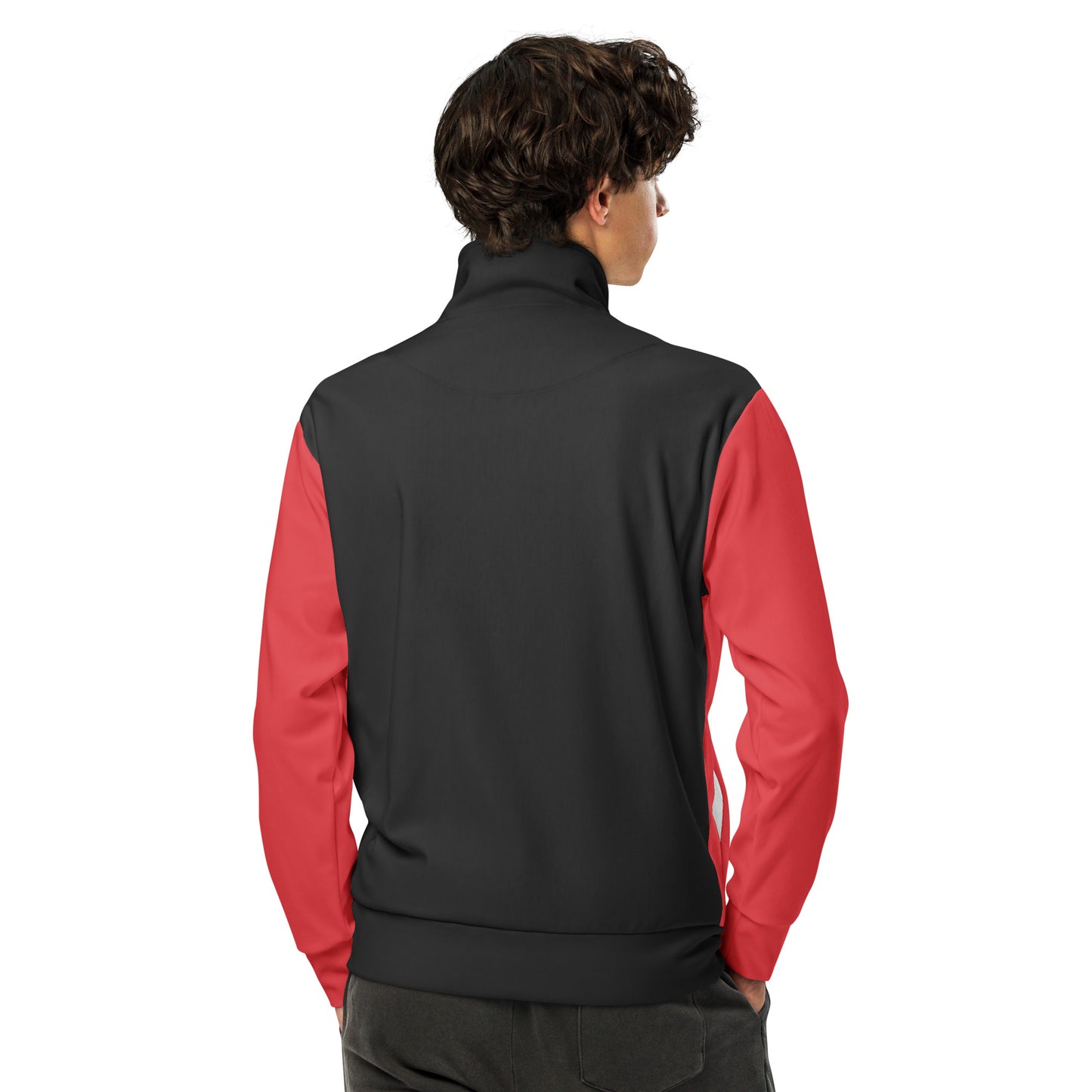 S P C L . Unisex track jacket RED/BLACK NEW