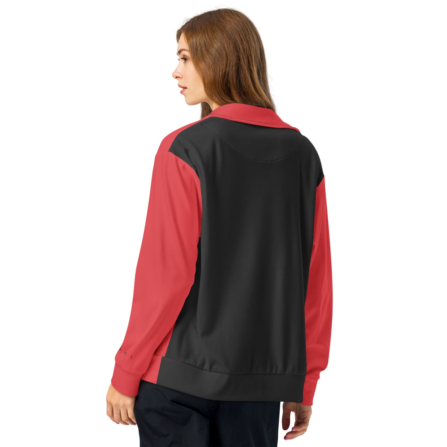 S P C L . Unisex track jacket RED/BLACK NEW