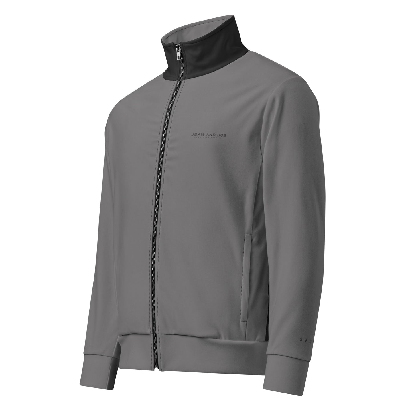 S P C L . Unisex track jacket GREY/BLACK NEW