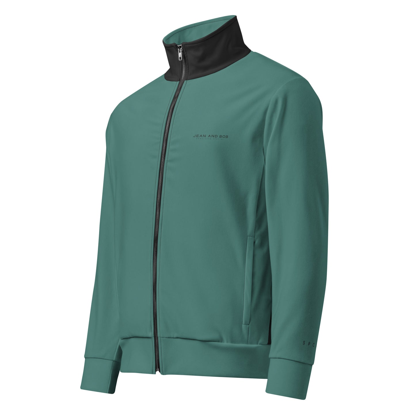 S P C L . Unisex track jacket GREEN/BLACK NEW