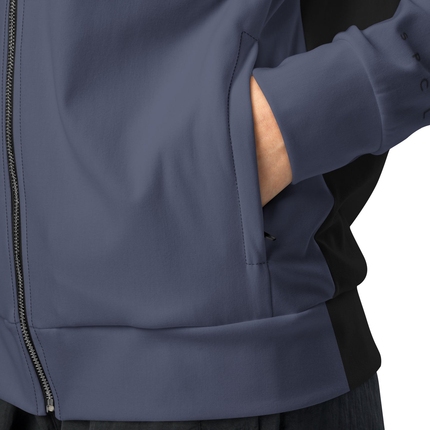 S P C L . Unisex track jacket BLUE/BLACK NEW