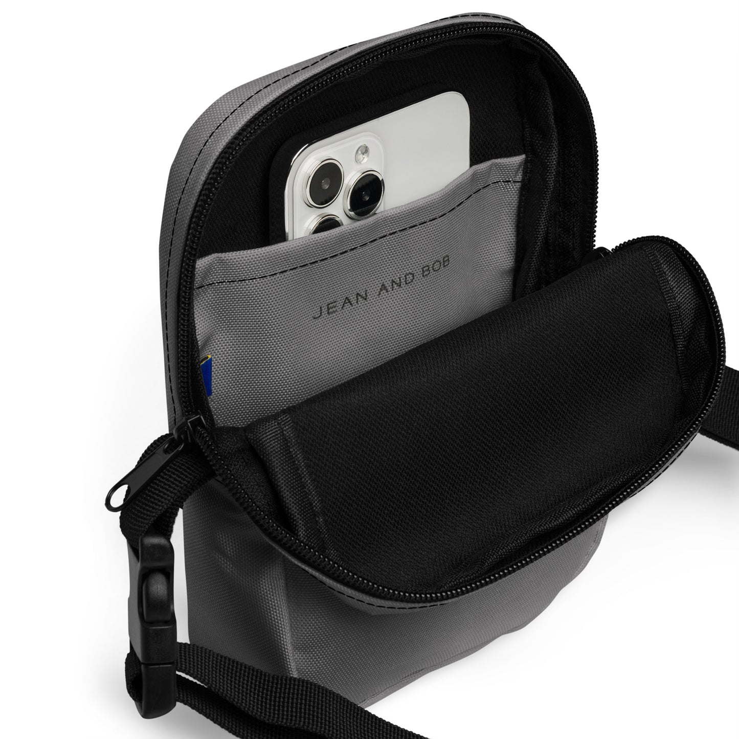 S P C L . Utility crossbody bag GREY