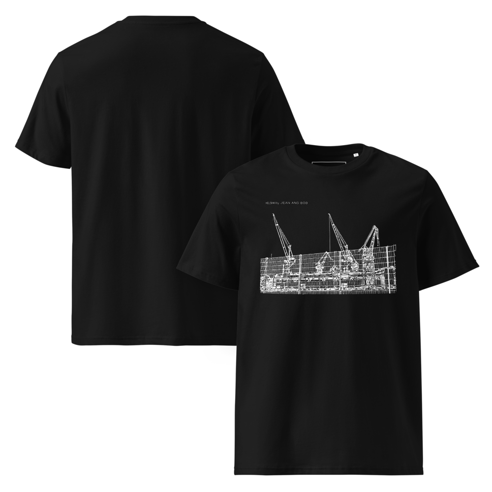 Unisex organic cotton t-shirt "Shipyard"