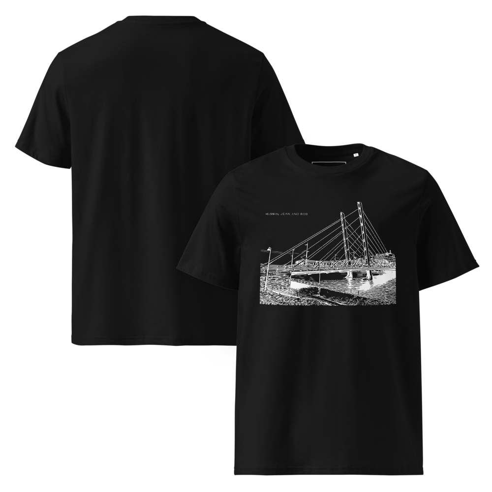 Unisex organic cotton t-shirt "Bridge"