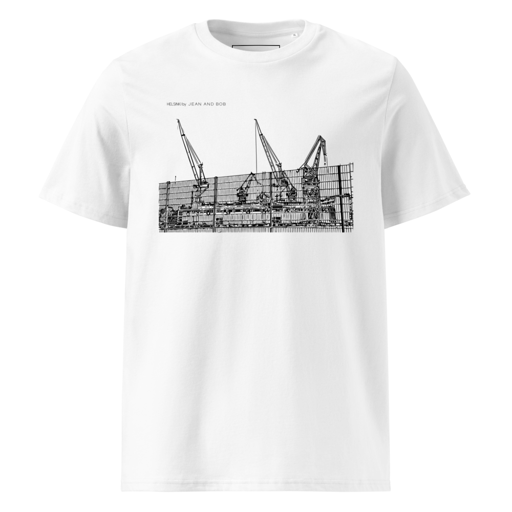 Unisex organic cotton t-shirt "Shipyard"