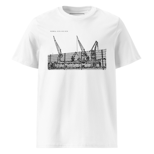Unisex organic cotton t-shirt "Shipyard"