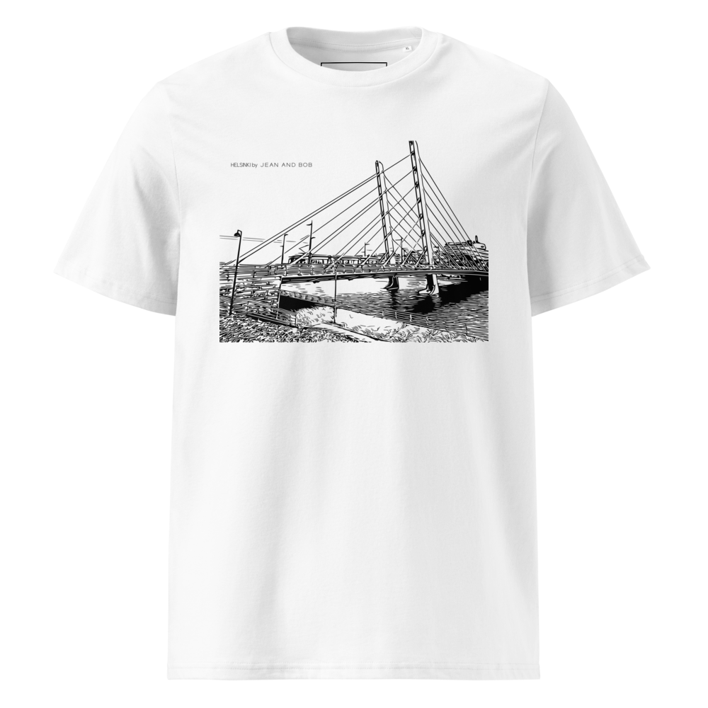 Unisex organic cotton t-shirt "Bridge"