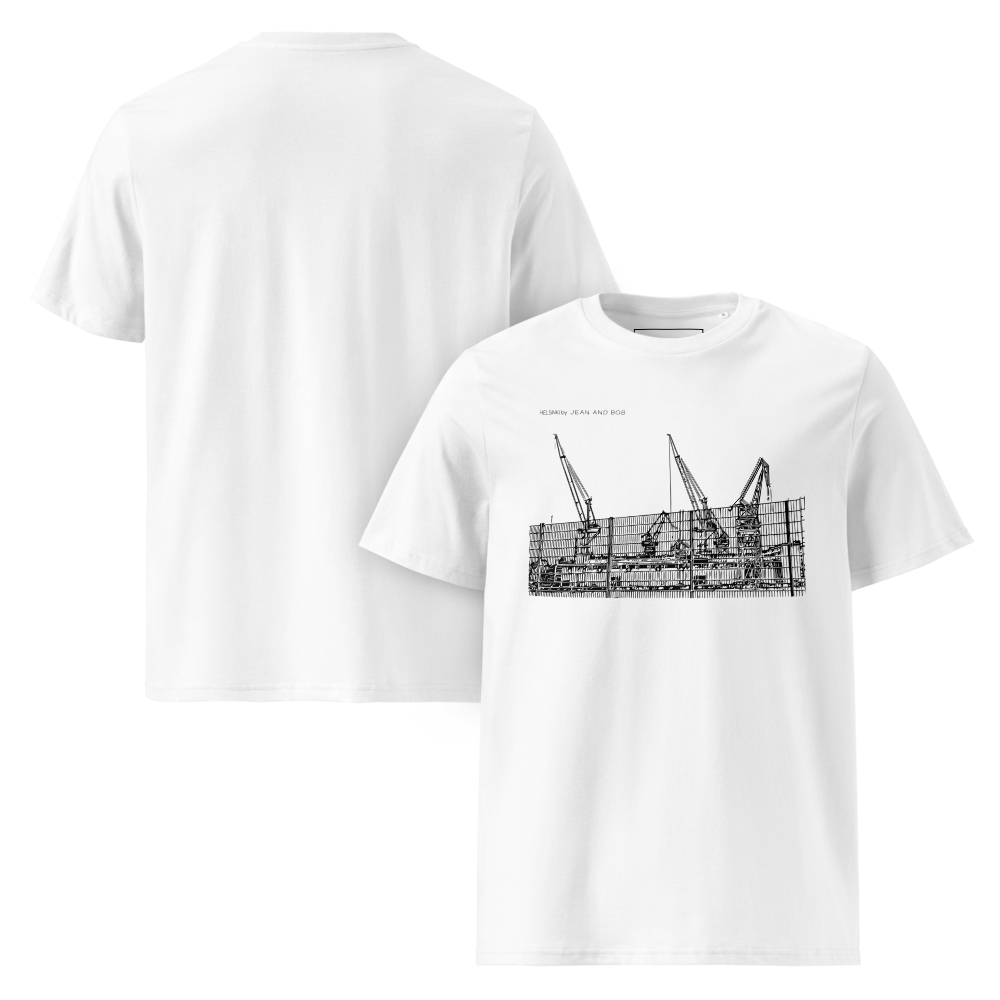 Unisex organic cotton t-shirt "Shipyard"