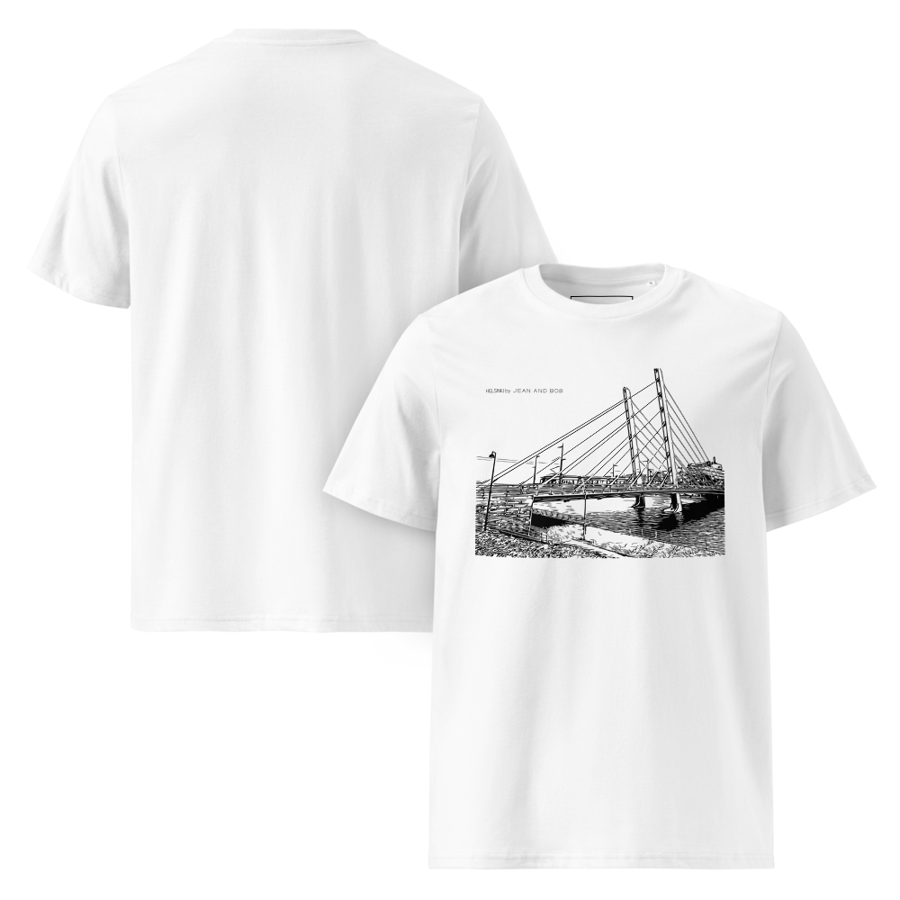 Unisex organic cotton t-shirt "Bridge"